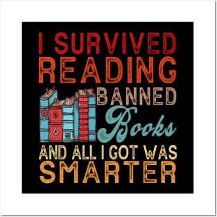 I Survived Reading I Survived Reading And All I Got Was Smarter Posters and Art